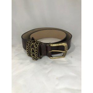 Steve Madden Brown Leather Belt 32”